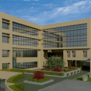 Illustrative 3D View Of State-of-the-art Green Building Under Completion Under FREMAA, Assam